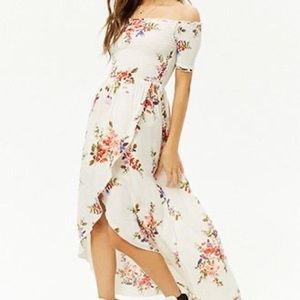 High low  floral dress
